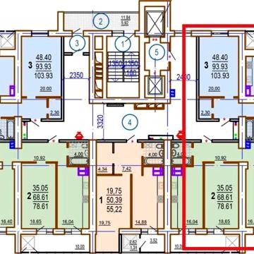 ЖК Шекспира, 23 Августа, Продам 3 комн квартиру 105м2 КОМФОРТ-КЛАСС AB ЖК Шекспира