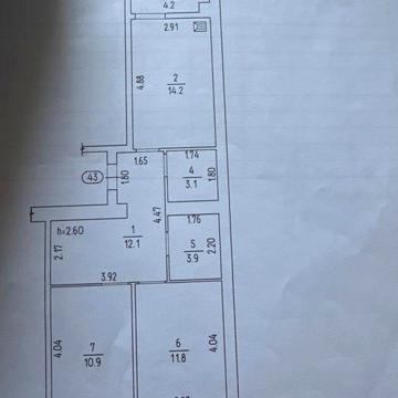 Продам квартиру в Рідному домі ЖК Рідний дім