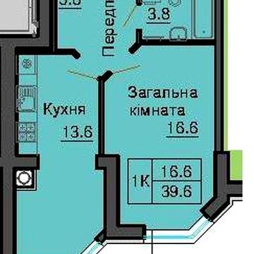 Готова  однокімнатна квартира в ЖК Софія Нова! ЖК Софія Нова