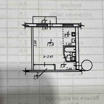 Продам 1-кімн квартиру на пр. Богдана Хмельницкого  єВідновлення AK