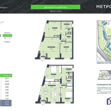 Продаж квартири ЖК Метрополіс поруч метро Теремки Іподром ЖК Метрополіс