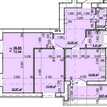 ЖК МИРА 3 продам 2-комн квартиру 74м2 в Новострое MV ЖК МИРА 3
