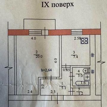 Продам 1-но ком в кирпичном доме