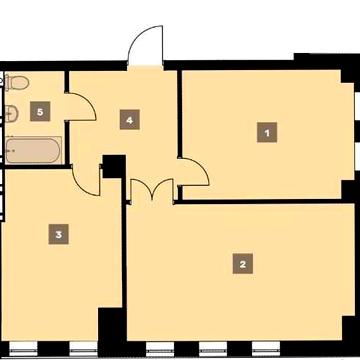 Продаж 2-х кімнатної квартири ЖК BAUHAUS