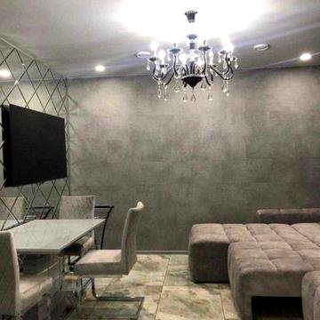 "Евродвушка" в новом доме с авторским ремонтом, мебелью, техникой!