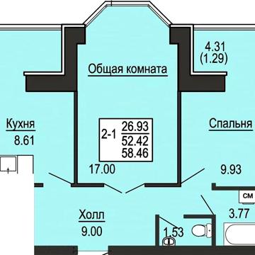 Видеообзор! Еоселя! Рассрочка! Эркер! 59кв.м. Дом готов! ЖК софиевская Сфера