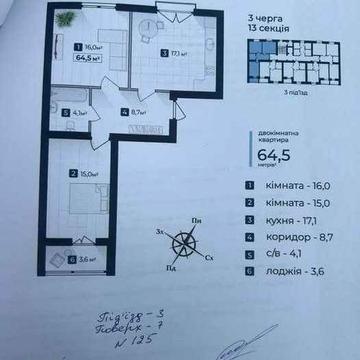 Продам 2 КІМ.  ЖК Козацький готовий будинок Власник ЖК Козацький