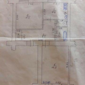 Продам 2-х кімнатну квартиру на Гайдамацькій (Єсипенка)