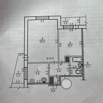 2 кім в багатоповерхівці район ПОКРОВСЬКОГО (КОМУНАР) (716589)