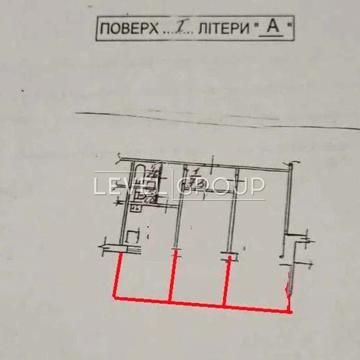 ФАСАД. Драгоманова вул.11, ст.м.Позняки перший поверх, Комерція