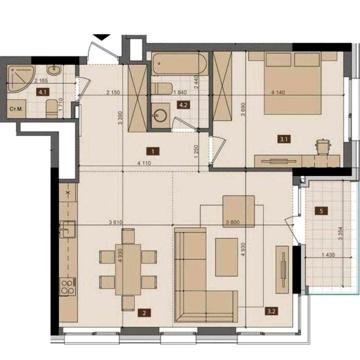 Продається 2-к.квартира в ЖК Tetris Hall / Тетрис Холл, Федорова, 2а ЖК Tetris Hall