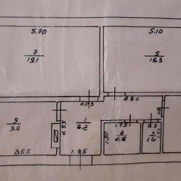 Продам 3 кімнатну квартиру Березівка