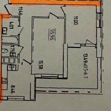 2 комнатная квартира в ЖК 60 Жемчужина ЖК 60 Жемчужина