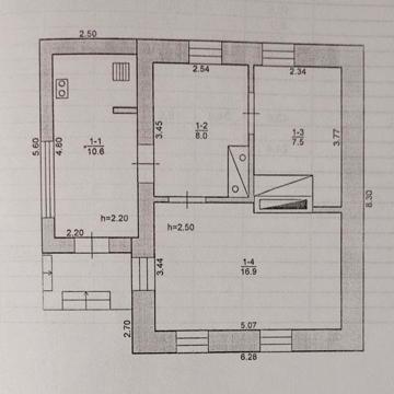Продам будинок 43 кв.м