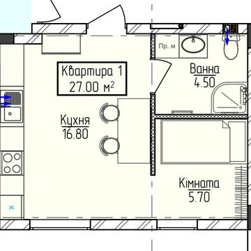 Продаж квартири в центрі міста