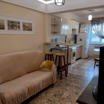 Сдам евродвушку, 9 ст. Люстдорфской дороги, современный ремонт!