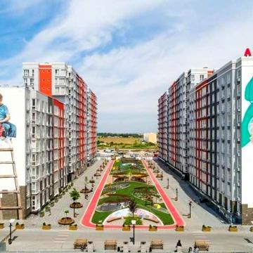 Квартира с ремонтом в новом жилом комплексе ARTVILLE ЖК ARTVILLE