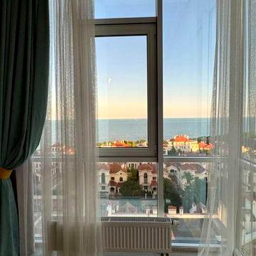 Стильная 2-х комнатная с Прямым видом  моря. ЖК 19 жемчужина .