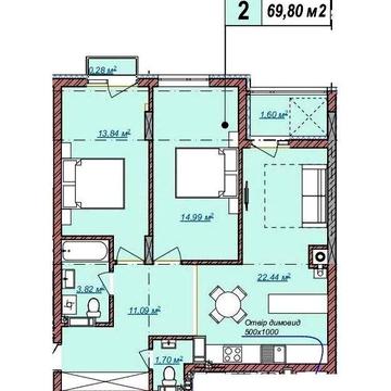 Продаж 2 кім.квартири в новобудові ЖК Бузковий