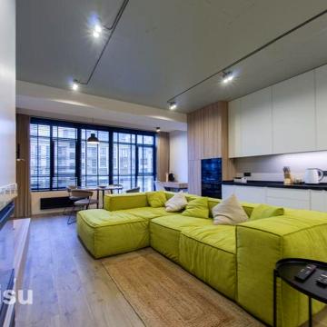 Дизайнерська 4-кімнатна квартира (110м2), Лукьянівська, Поділ ЖК Львовский квартал