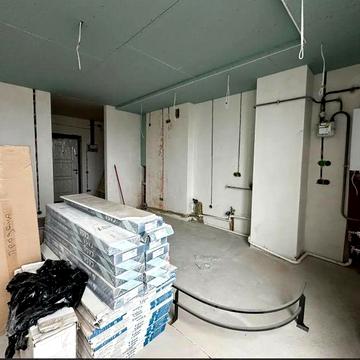 2-кімнатна квартира з чорновим ремонтом на індивід. опаленні