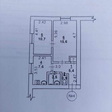 Продаю классную 2х комнатную квартиру в Октябрьском.