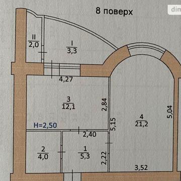 Продаж 1к Квартира Довженка Олександра вулиця ЖК ул. Довженко