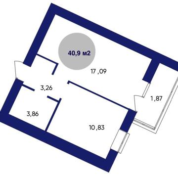 Продам 1к квартиру в ЖК Атмосфера! Без % ЖК Атмосфера