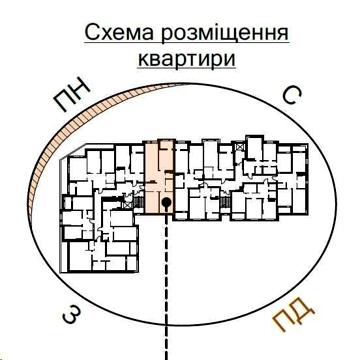 Продаж 2-кімнатної квартири, новобудова, ЖК Dynastia BC, Біла Церква ЖК Dynastia BC