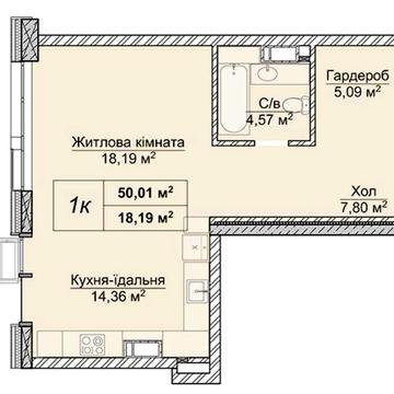 Продаж 1 кімнатної квартири на НовопечерськихЛипках за найкращою ціною ЖК Новопечерські Липки