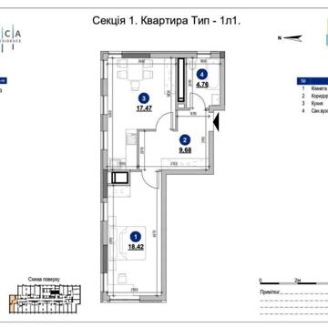 Срочная продажа 1-комнатной квартиры в ЖК Nordica без% ЖК Nordica