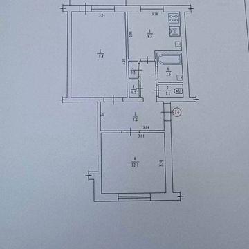 2-х кімнатну квартиру