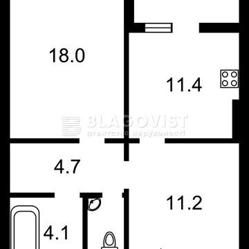 Продаж! 1-к квартира в 1 будинку! 54 квм. ЖК Деснянський ЖК Деснянський