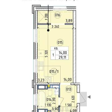 Продаж 1к квартира 29 м² ЖК Нова Англія, будинок Лінкольн БЕЗ КОМІСІЇ ЖК Нова Англія