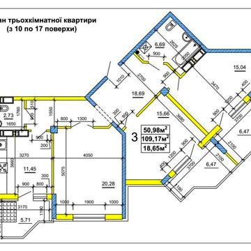 Продаж 3к квартири в новобудові Жужоми, 1
