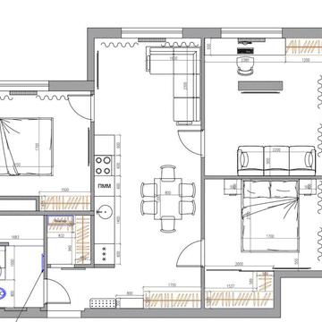 3 комнатная квартра -70 метров . Дом сдан. Рассрочка. 1 взнос-12000уе