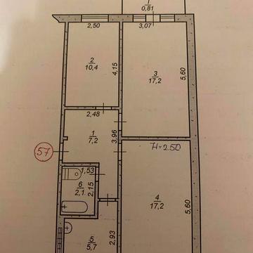 3-кімнатна квартира