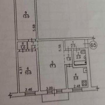 В продажу 3-х. квартира  хороша  на Відрадному В.Гавела 11