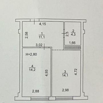 Продаж 1к Квартира Ковальська вулиця ЖК Пространство на Кузнечной