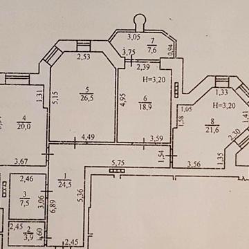 Квартира 3 к. ул. Довженко дома Каркашадзе