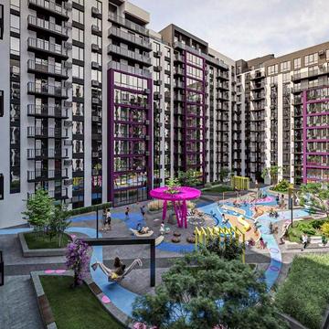 1-к кв з терасою ЖК Manhattan Up 45 м² ЖК Manhattan Up