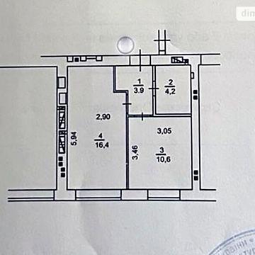 Продаж 1к Квартира Миколи Сингаївського (Новооскольська) вулиця ЖК Новые Метры PARK