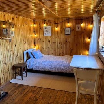Дача в Карпатах, будинок без сусідів біля лісу (кінець серпня)