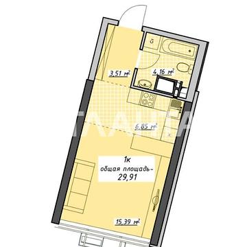 Продаж 1к Квартира Курортний провулок ЖК Атмосфера