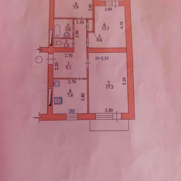 Продам квартиру на 3 этаже