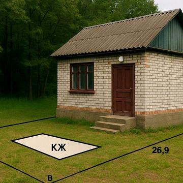 Соколовський масив дача зимовий варіант, межує з лісом