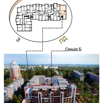 Продаж 2-кімнатної квартири, новобудова, ЖК Dynastia BC, Біла Церква ЖК Dynastia BC