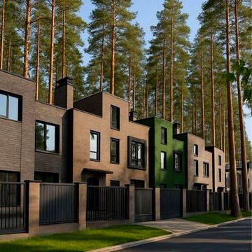 Таунхаус 84 м² з видом на ліс | Київ, Святошинський р-н