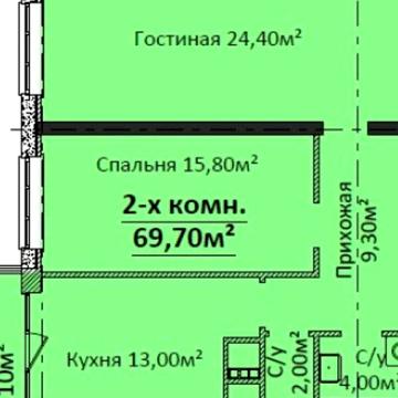 Продаж 2к Квартира Лесі Українки проспект ЖК Четыре сезона