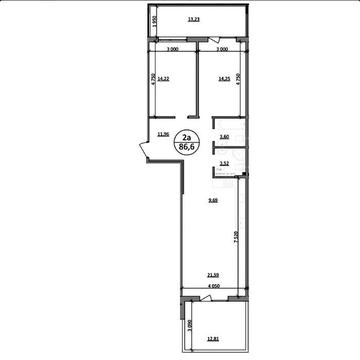 Продаж 2 кімнатної квартири за 800 $ / м² (Кільцева дорога, Скнилів) ЖК Парксайд